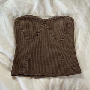 L’Academie knit tube top